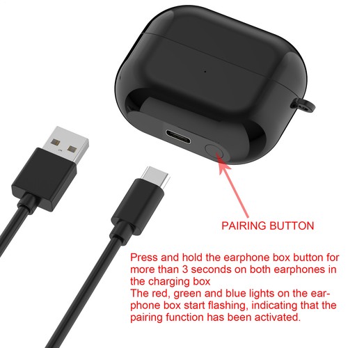 COQUE SAMSUNG GALAXY BUDS3 PRO SM-R630 PIÈCE DE RECHANGE (ÉTUI UNIQUEMENT) - Photo 10 sur 14