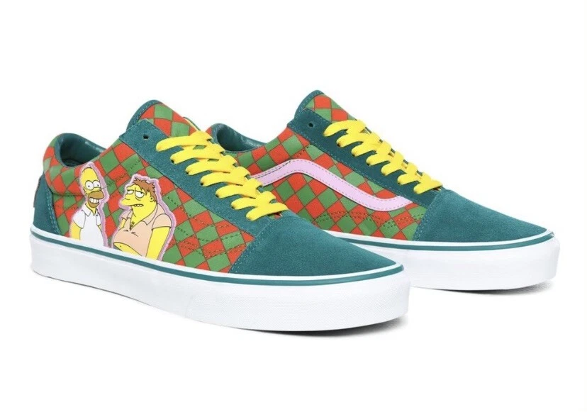 The simpsons x vans moe's old skool shoes Clearance