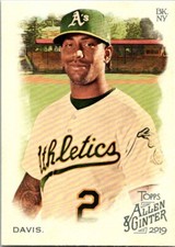 2019 Topps Allen & Ginter Baseball 49 Khris Davis