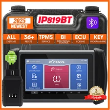 2025 XTOOL IP819TP Auto TPMS Full Diagnostic Scanner Tool + ECU Coding ADAS PMI