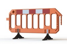 2m Pedestrian Chapter 8 Gate Barrier Standard Feet (Pallet of 40 Barriers)