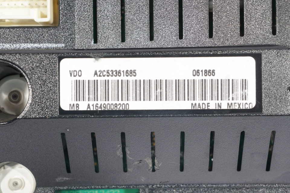 Cuadro de culata velocímetro Mercedes-Benz GL450 X164 2008-2012 1649008200 OEM Foto 4 de 4