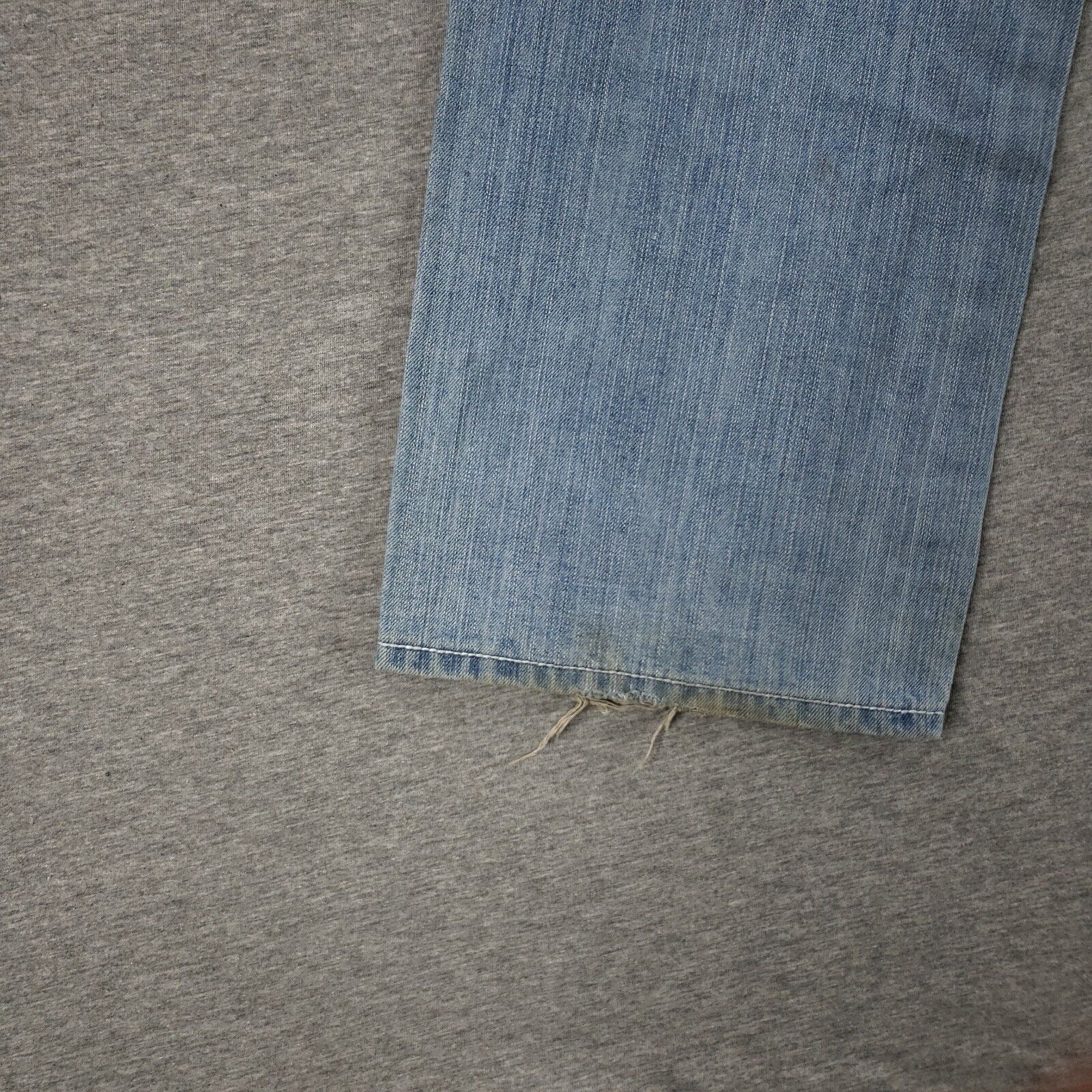 Basic Code 38x32 Blue Jeans Old School Retro Stra… - image 6