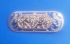 Vintage Sterling Silver / Solid 18k Yellow Gold Brooch Pin. Guatemala