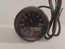 12v Car Tachometer 52mm 2in 7 Colors Led Speedometer Tachometer Car...