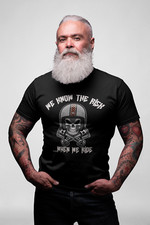 Biker Harley Davidson T-Shirt Herren Damen Skelett Rock'n'Roll Geburtstag Geschenk Papa