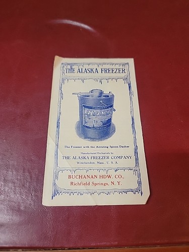 The Alaska Freezer Company Verkaufsprospekt / Buchanan HDW. Co. Richfield, N.Y./1124 - Bild 10 von 10