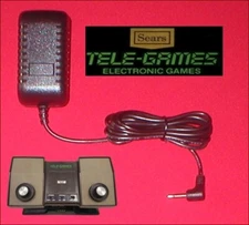 9V AC Adapter Power Supply for Sears Tele-Games Hockey Pong Model # C-121 NEW