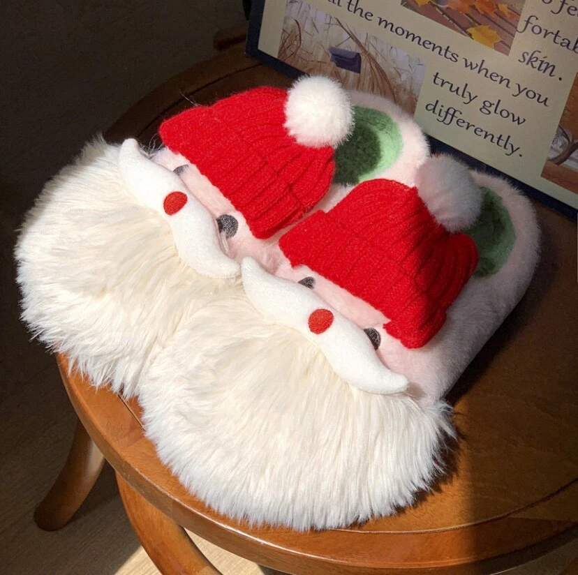 Lindas zapatillas de navidad suaves Foto 3 de 4