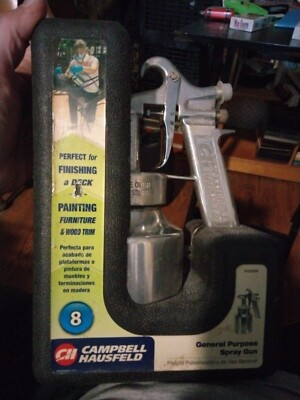 #ad #ad Campbell Hausfeld General Purpose Spray Gun DH320099 w Hard Case NOS $27.90