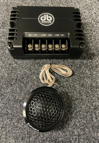 TWEETERS CON CROSSOVERS DB Drive Euphoria E5T 1" 25 mm cúpula de seda - Imagen 8 de 12