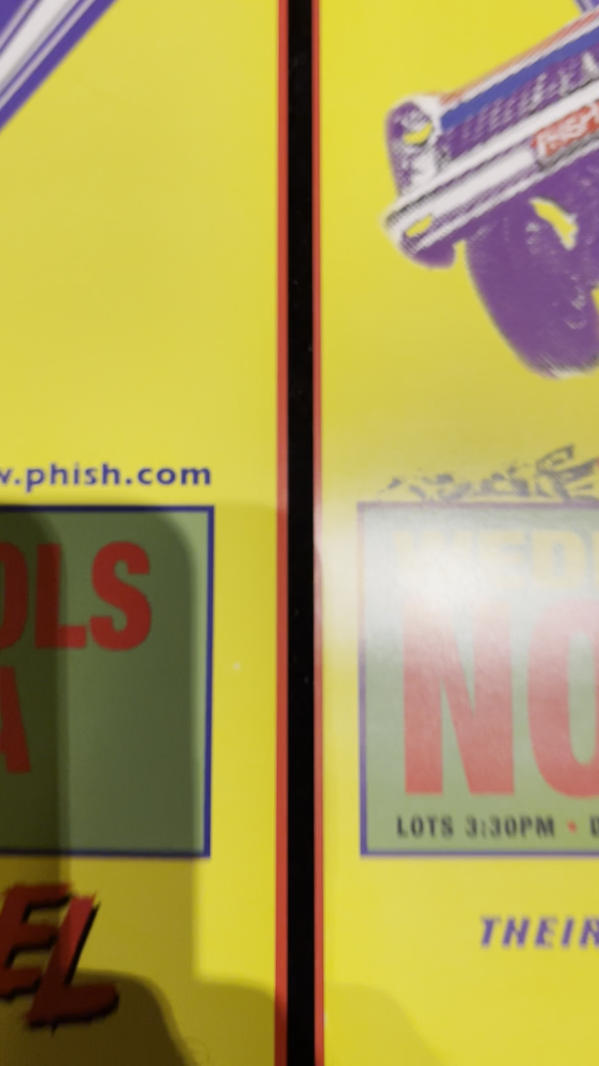 🐠Phish 2 Poster Set Fall Tour 1998 McNichols Arena Both Versions
