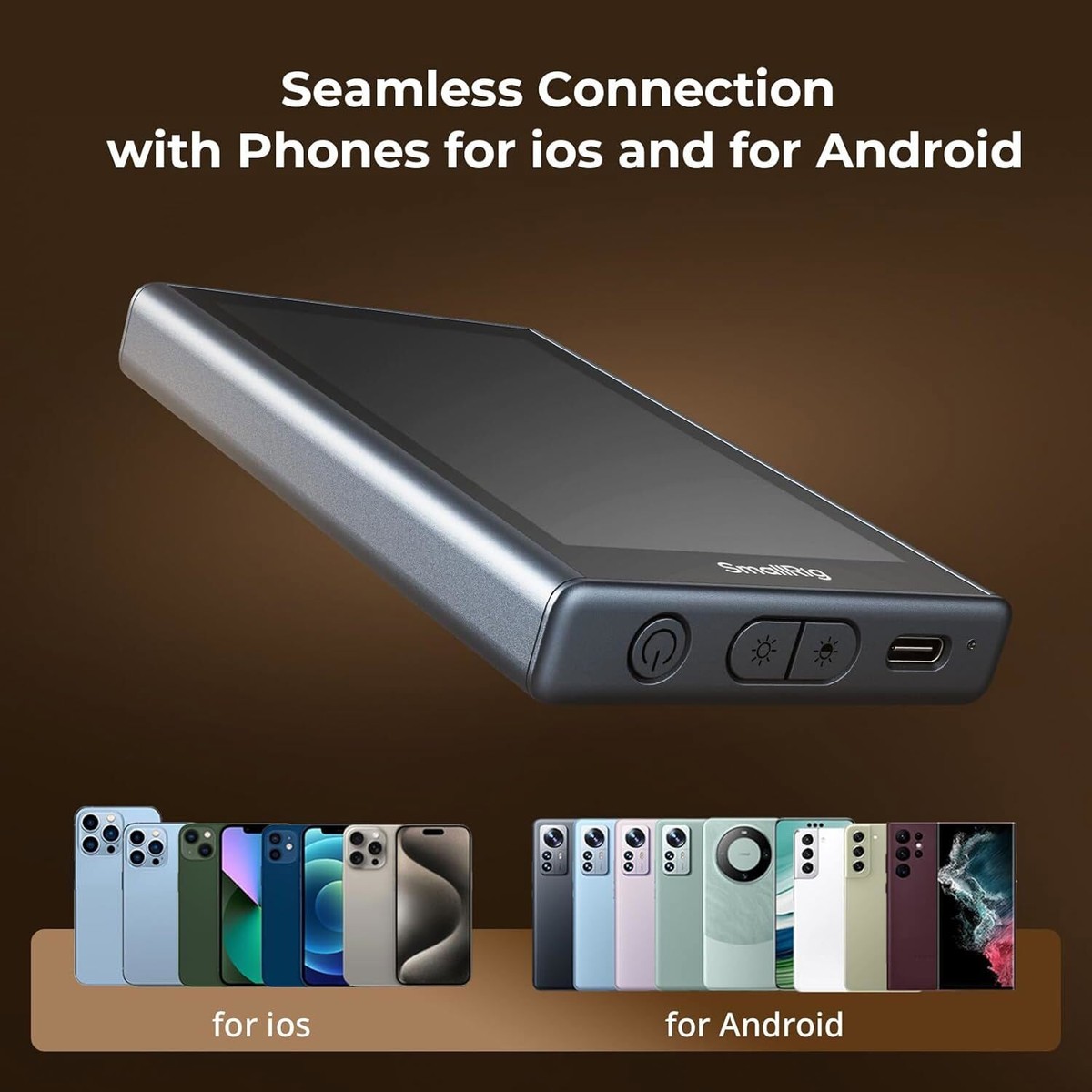 SmallRig スマホモニタースクリーン SmallRig Phone Monitor Screen with Wireless Control 1080P Wireless