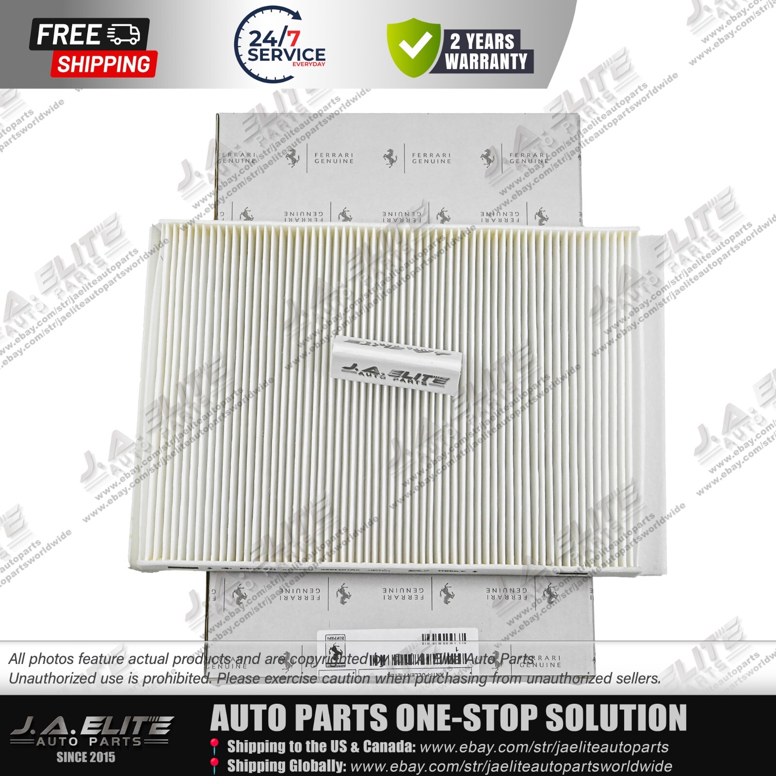 Portofino Air Filter for Ferrari Portofino Roma, 819887