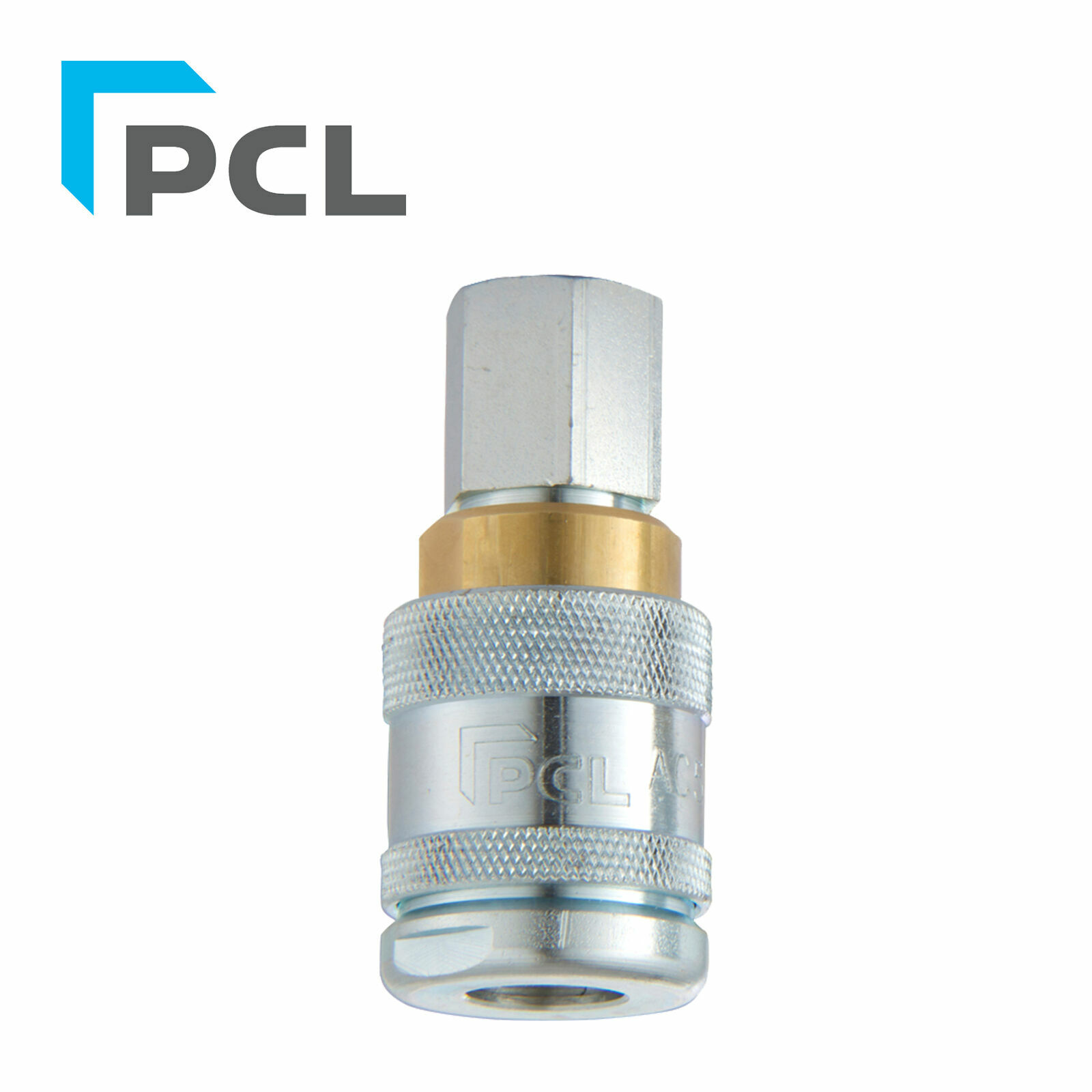 PCL 100 Series Coupling Rp 1/2 Female Thread Air Line Connection 10.3mm AC5JF05