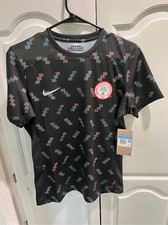 Nike Football World Cup 23 Nigeria Stadium home jersey in black Size medium