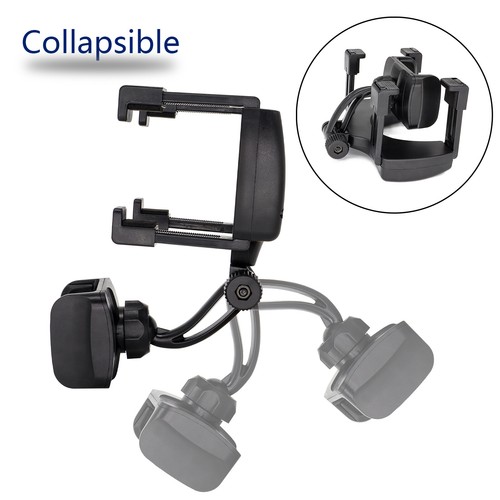 Phone Holder Rear View Mirror Mount 360°Rotation Car Truck Smartphone GPS-Cradle - Picture 6 of 9