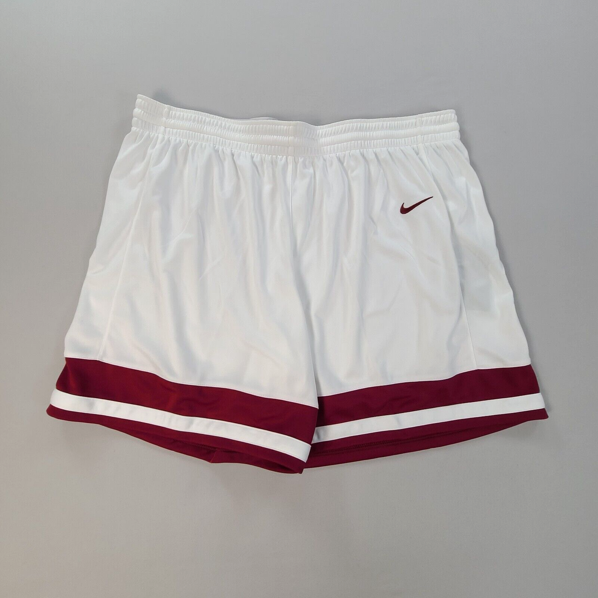 Nike Shorts Womens 3XL XXXL White Basketball National Stock Dri-Fit Gym  Ladies