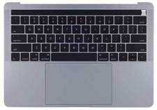 Macbook Pro 13" A1706 2017 2016 GRAY Case Keyboard Battery 821-00462-A GRADE A