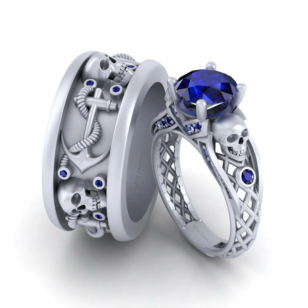 Nautical wedding best sale bands