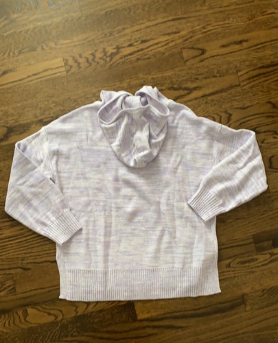 GAP Purple Space-dyed Cotton Hoodie. NWOT. Size Medium - Picture 3 of 6