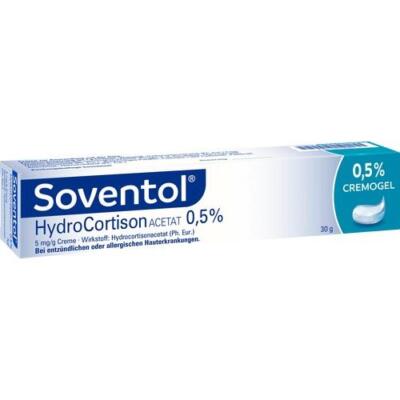 SOVENTOL Hydrocortisonacetat 0,5% Creme 30 g, Aktionspreis PZN 10714367