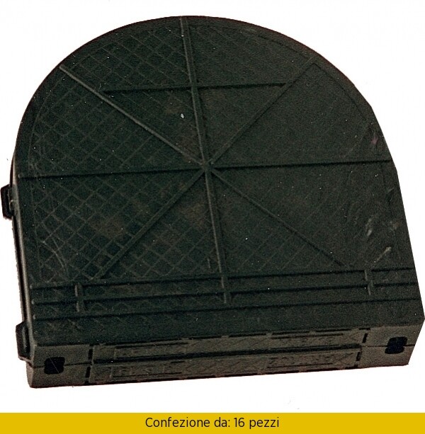 Cassetta Plastimetal Interasse 186mm - Confezione 16 Pezzi BLGHU1835