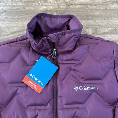 Columbia Women's XS WINE PURPLE Walker Mill Heat Seal 650 Down