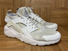Size 10 Nike Air Huarache Run Ultra Triple White 17 For Sale Online Ebay