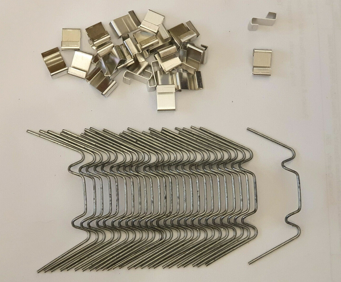 Greenhouse Glazing Glass Clips W + Z or Mixed Pack Spring Wire Glass Fixing Clip eBay