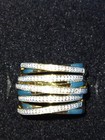 Diamond Highway Band Ring Genuine Natural Diamonds — photo 3