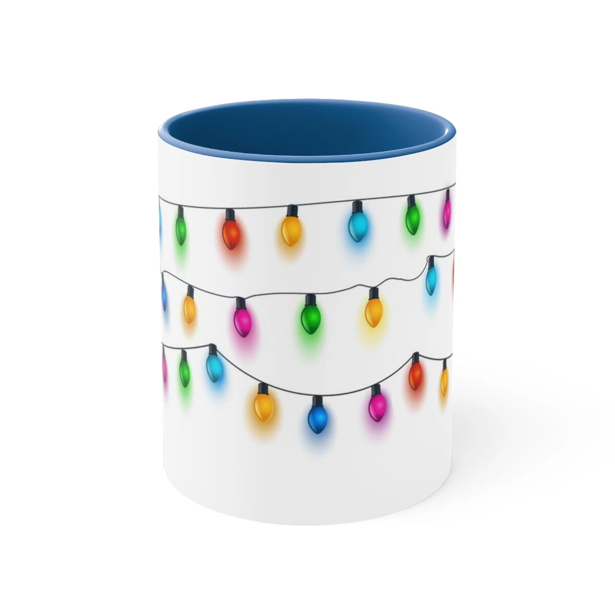 Christmas Lights Accent Coffee Mug