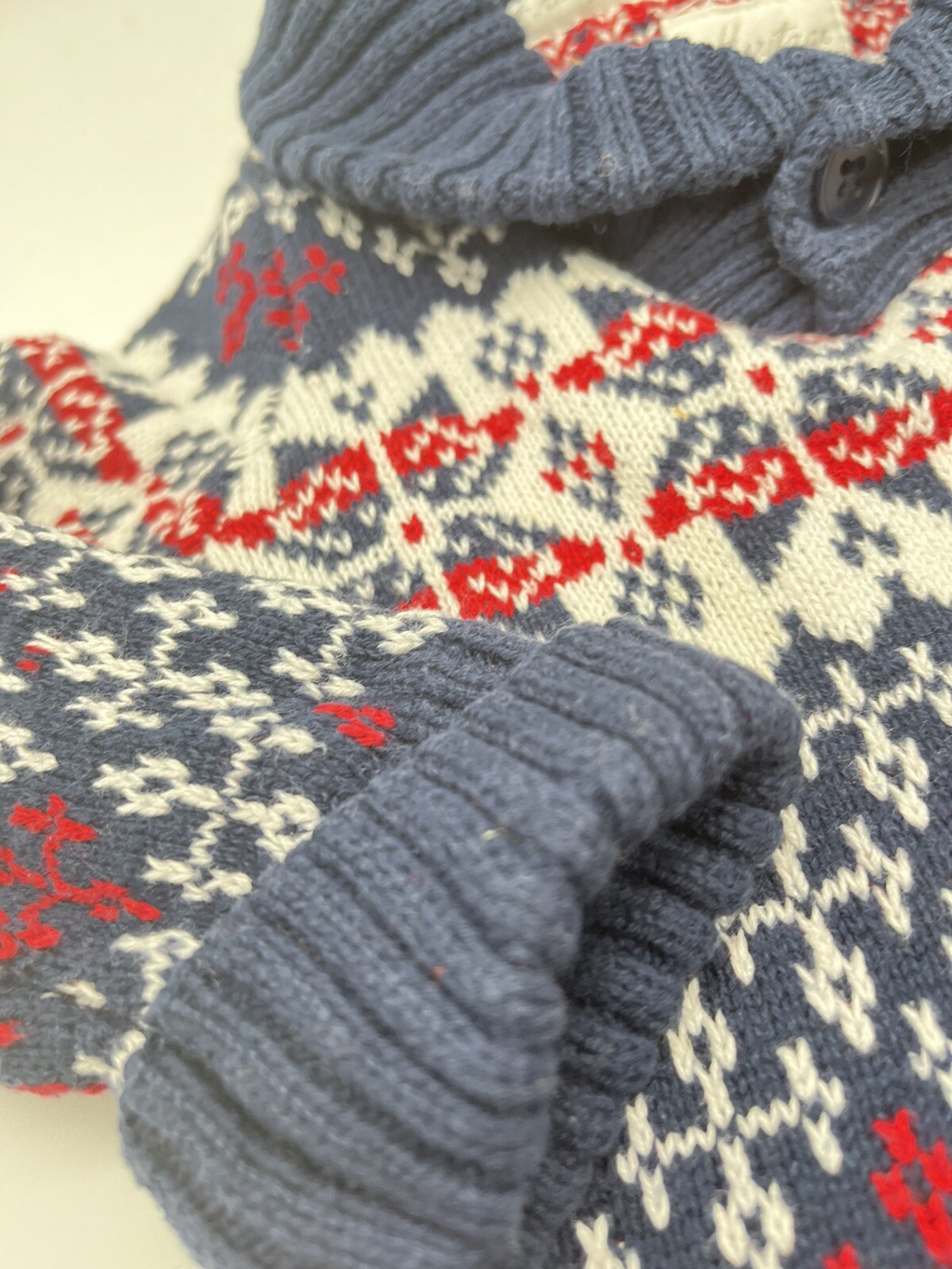 Mothercare Yes Baby Boy Christmas Jumper Blue Red 36 Months Warm Cody Cute eBay