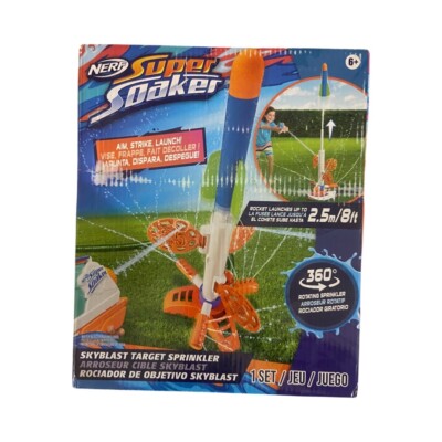 NERF Super Soaker SkyBlast Target Sprinkler Kids Outdoor Play Summer Water Games