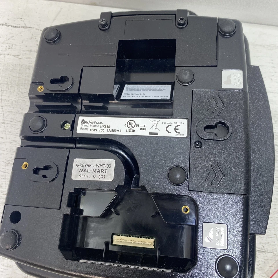 Verifone MX860 Credit Card Reader Terminal/Pinpad -New. No Stylus - Image 4 of 4