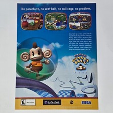 Super Monkey Ball Nintendo GameCube Sega No P...