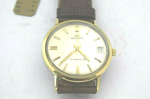 Vintage Movado Kingmatic 14k Bezel and 