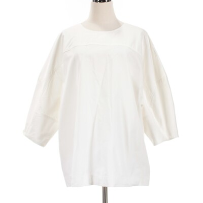 Lee Mathews NWD Georgia Top 3/4 Sleeve Size 3 (US 8) in White 100% Cotton