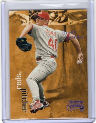 BRETT TOMKO 1999 Skybox Thunder RANT PARALLEL #72 - REDS