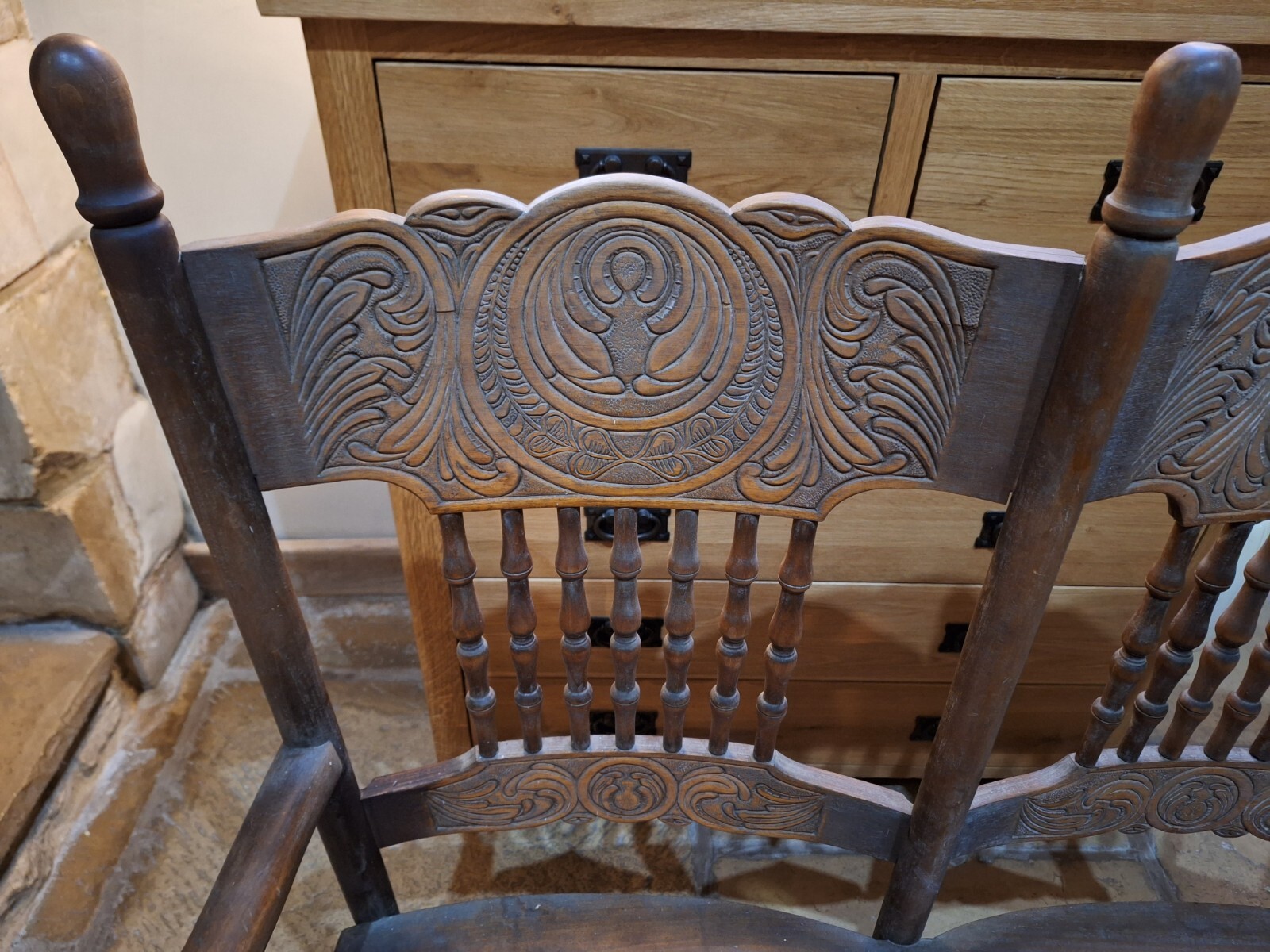 Antique Wooden Bench eBay