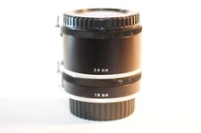 Spiratone macro extension Ring set 18mm 36mm for Nikon