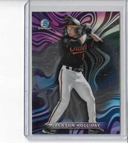 2022 Bowman Chrome Draft Pick Mood Ring Jackson Holliday  RC,