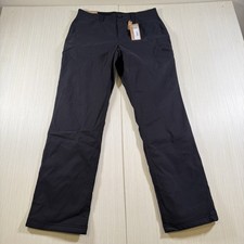 Eddie Bauer Pants Womens 10 Gray WR Rainier Fleece Lined Hiking Straight Leg NWT