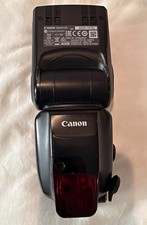 Canon Speedlite 600EX II-RT Camera Flash Used - Missing Foot Gasket