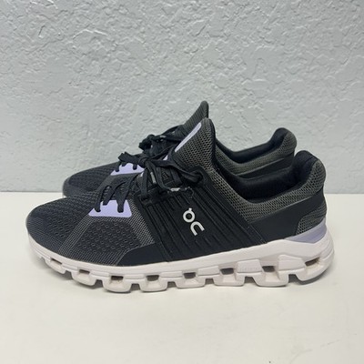 On Cloudswift Black Purple Lavender Women s Size 10 Running Shoes Sneakers