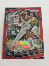 2025 Panini Prizm WNBA DiJonai Carrington /299 Red Pandora Minnesota Lynx WNBA