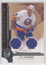 2016-17 Upper Deck Artifacts Legends Dual Materials 65/99 Bob Bourne #137 0q7o