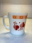 Vintage Anchor Hocking USA Fire King Oven Proof D-Handle Atomic Shamrock Mug