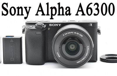 Sony Alpha A6300 ILCE-6300 24.2MP Mirrorless Digital w/16-50mm English Language