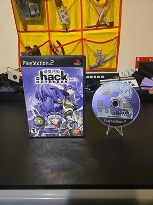 PS2 Dot .hack Part 3 Outbreak -  Authentic Tested Nice! (No DVD)    